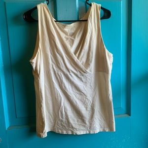 GUC Merona Two layer tank top - Cream - XXL